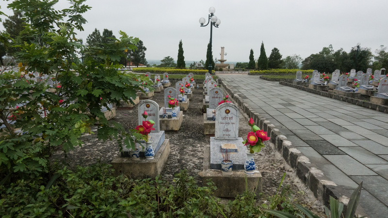 cemetery for North Vietnamese troops